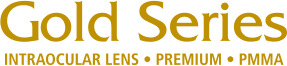 Gold Series - Intraocular Lens, Premium, PMMA